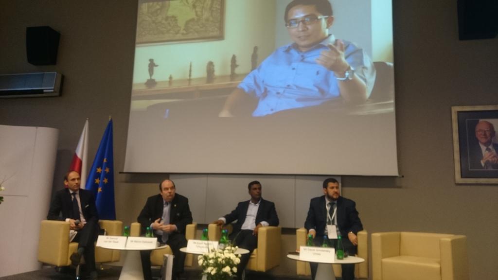 WarsawDialogue's tweet photo. #WDD2016 session on corruption and elections starts now! @Int_IDEA https://t.co/SPJAT1zfuT