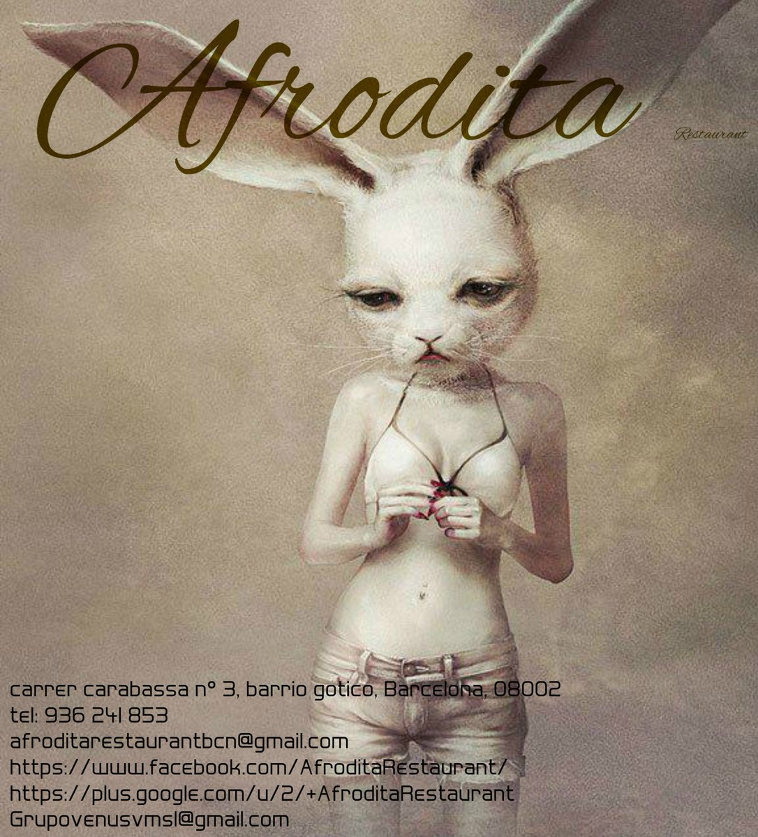 AfroditaRestau1's tweet photo. #afrodita #afroditabarcelona #afroditarestaurant #afroditarestaurante #barcelona #restauranteromantico #romanticfood https://t.co/71NxVZdqPs