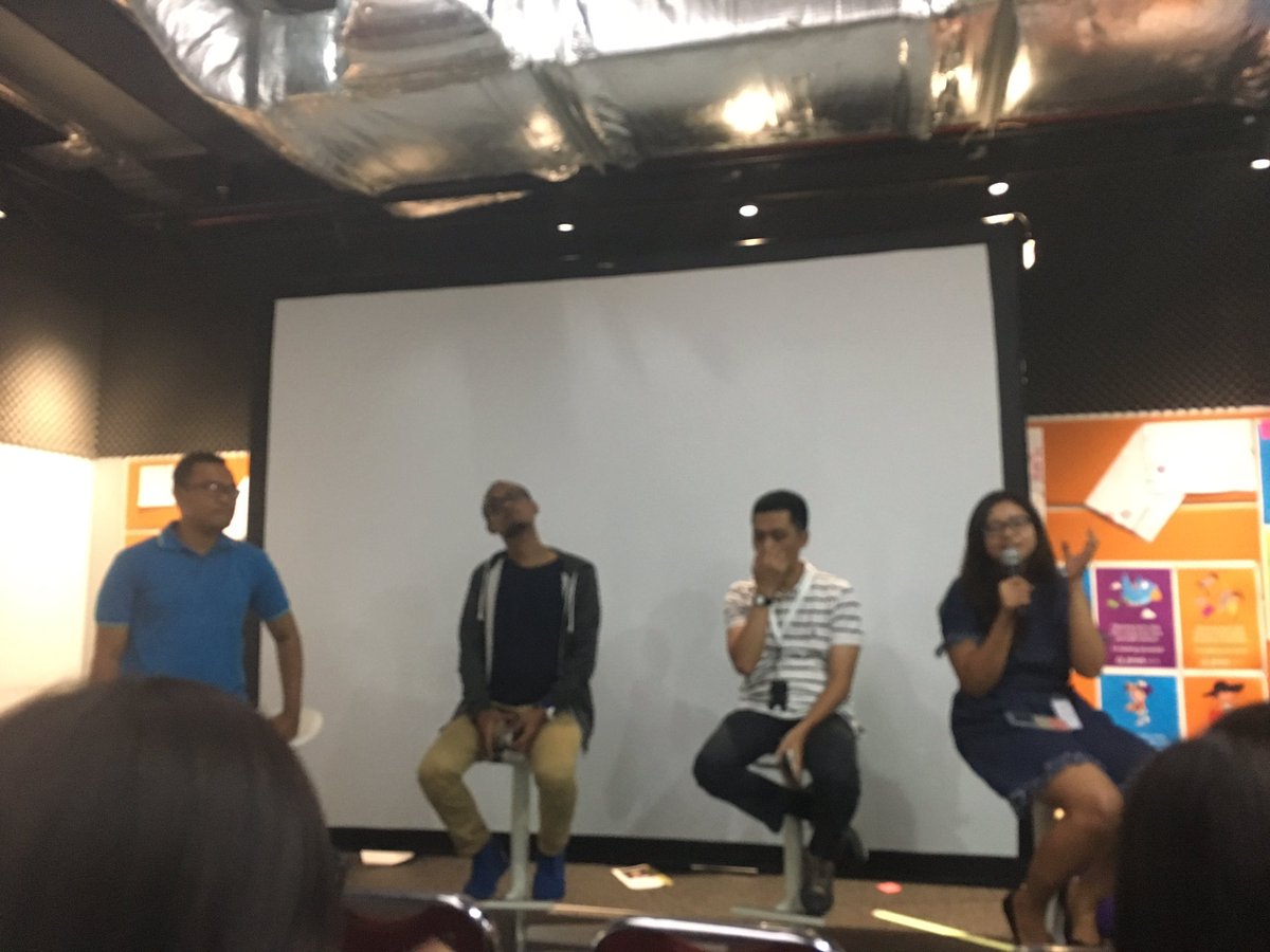 Moniq_mon2's tweet image. Sesi panel #SMSCHore #SMSCxJeniusTalk