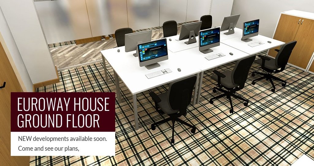 ARCDM's tweet image. New offices looking good at @titanoffices's Euroway House. For information and availability please contact Geoff on 01274 877888 #Office #RT