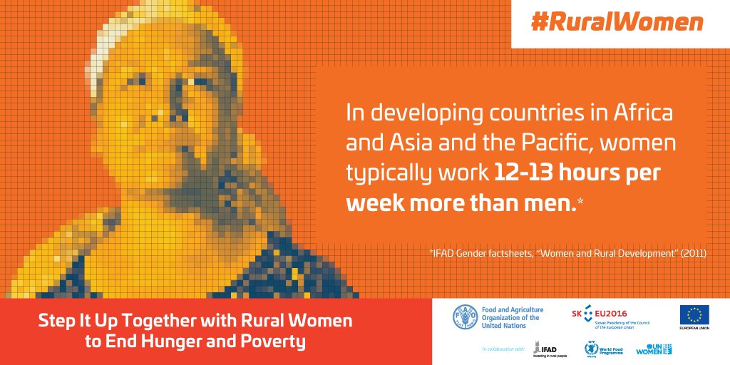 Addressing #ruralwomen’s work burden can improve #foodsecurity &amp; well-being of the #women &amp; their families bit.ly/2h875vL