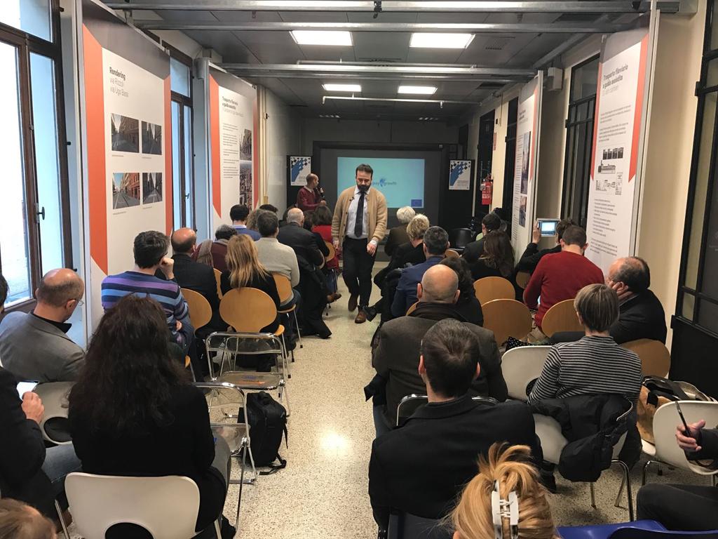 Sardexnet's tweet photo. #now #Bologna #UrbanCenter Sardex presenta risultati progetto #DigiPay4Growth, partner europei e prodotti innovativi per #PA e #imprese https://t.co/ivGIl9gkoP