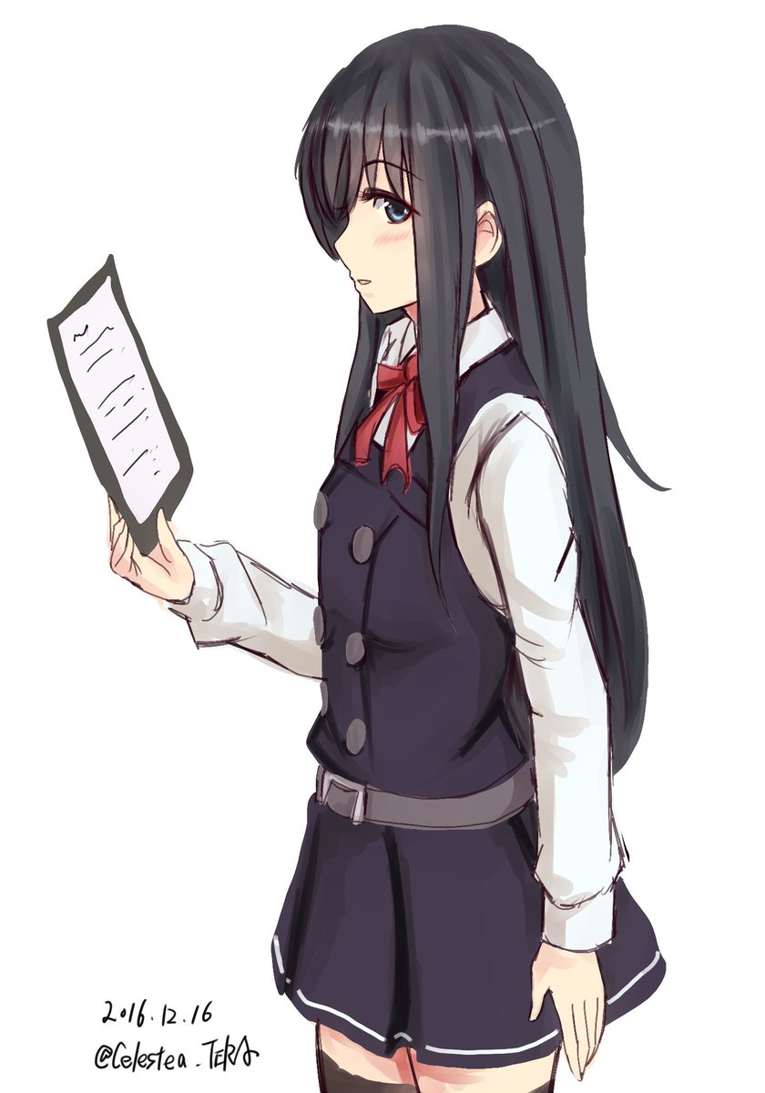 艦これ「#艦これ版深夜の真剣お絵描き60分一本勝負
#艦これ版真剣お絵描き60分一本勝負」|せらす茶@厚塗り練習中のイラスト
