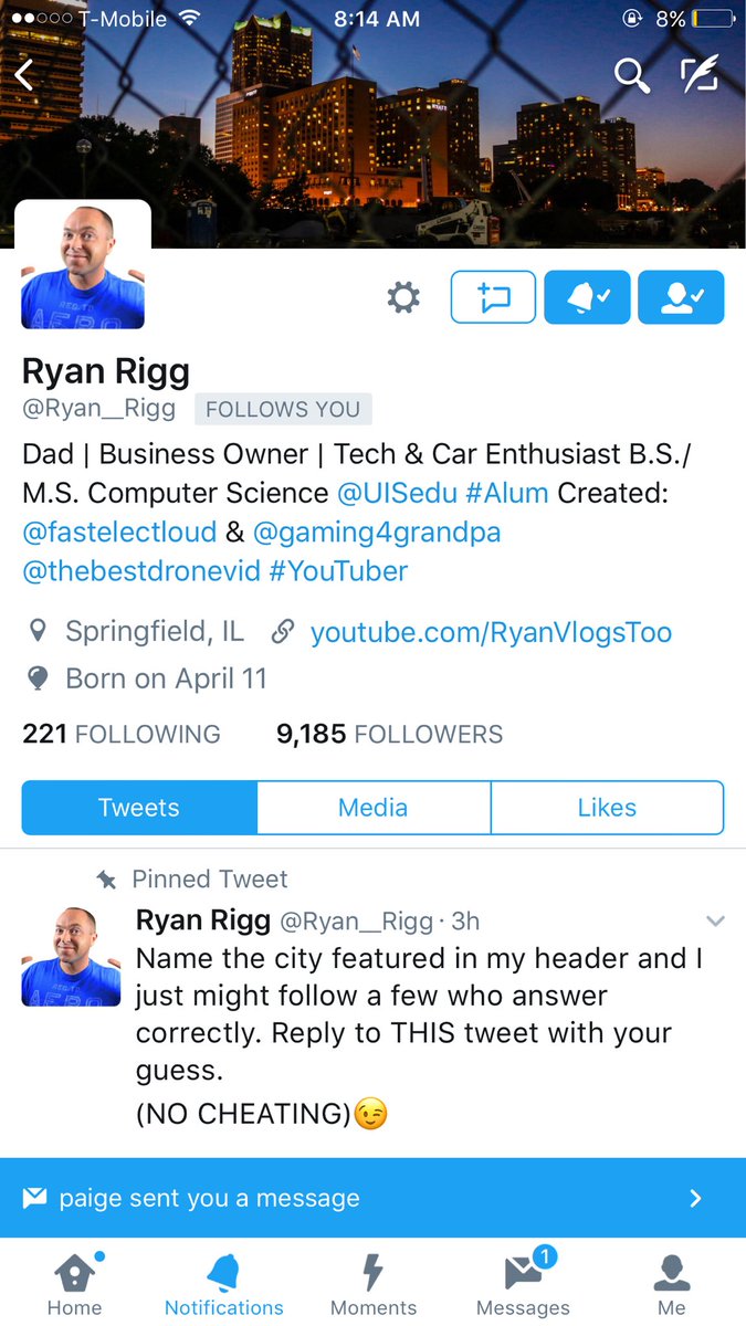 _Cacas_'s tweet image. WHEN YOUR FAVORITE YOUTUBER FOLLOWS YOU👏🏼 #TEAMFEL