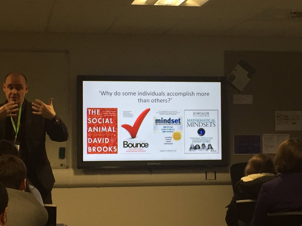 MrsAnderson1982's tweet photo. @philbadham sharing some reading materials on mindsets #hscconference https://t.co/3LA7ZRBpFc