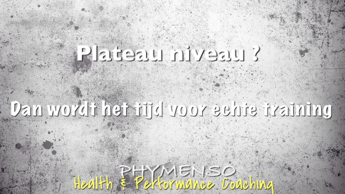 phymenso's tweet image. Plateau niveau, oeps en nu? Veel Trainers weten zich dan geen raad maar bij #phymenso begint dan onze uitdaging. #effect #resultaat #fit