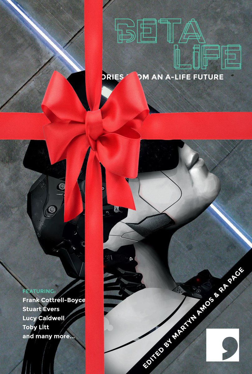 commapress's tweet photo. Get Beta-Life, "a crash course in futurology", for £8, £4.99 off the RRP until Sunday only at https://t.co/oF7PMR9fgk #12DaysofComma sale https://t.co/GvnKnGo7zR