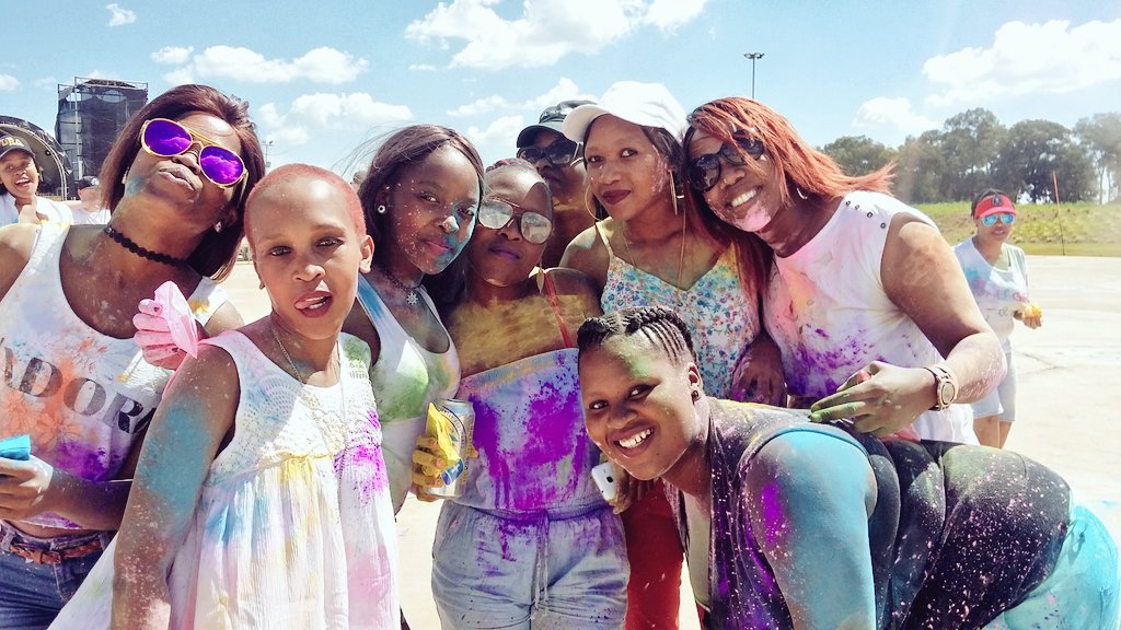 CarnivalCitySA's tweet photo. What a beautiful day to have #ColourInTheSun. Make your way to Carnival City for a day of love, colour and summertime fun. https://t.co/08iuNXJY9q
