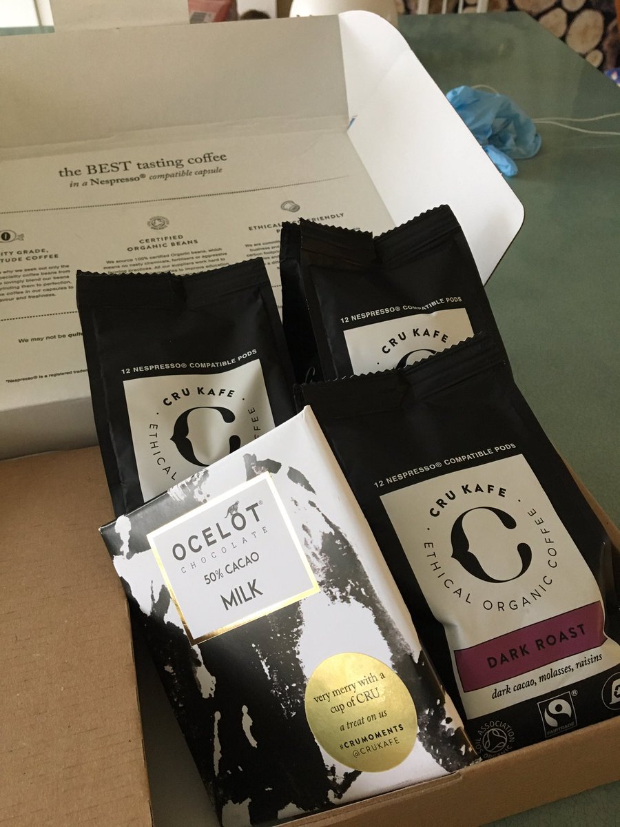 FredRattue's tweet photo. So excited to try these little pods! #Sorrygeorge https://t.co/TiTelZskRN