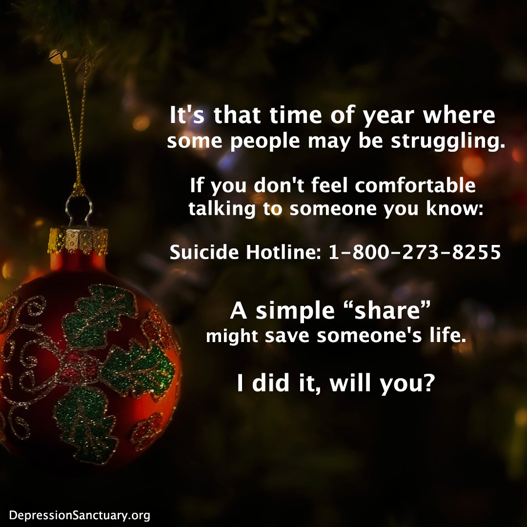 about_depress's tweet photo. We are now offering free, moderated depression support chats.  The holidays are hard for many.  Please share!  https://t.co/G57rPyaUmI https://t.co/HrZQRySBki