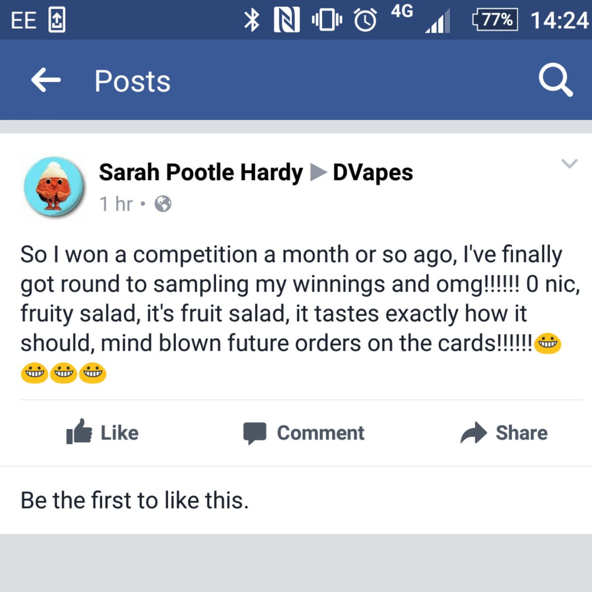 Another happy bunny