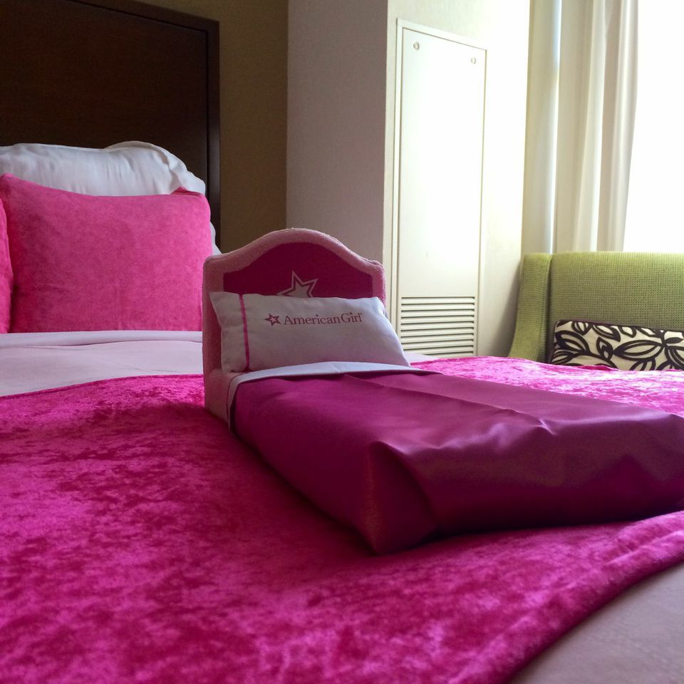 MarriottAlpha's tweet photo. We're getting ready for an #AmericanGirl #SlumberParty this weekend! #AGAlpha https://t.co/TzGS1lrogx
