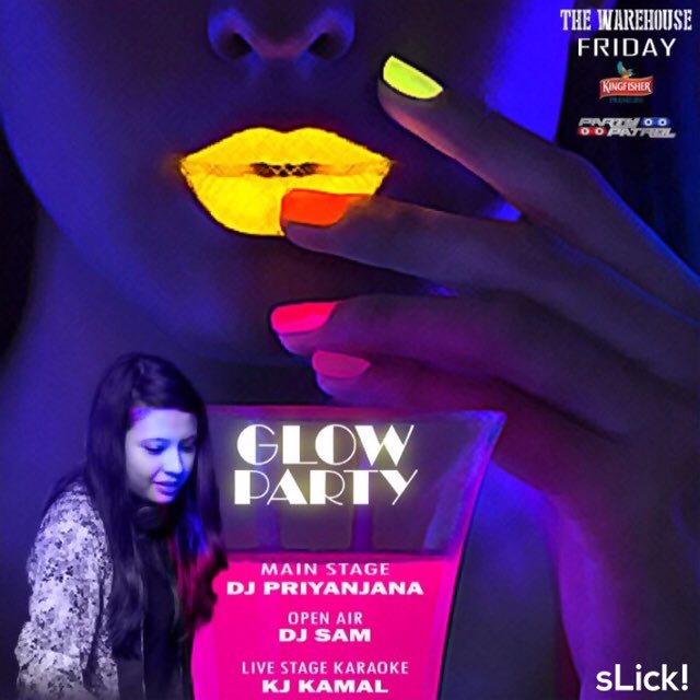 Get ready to glow tonight blore with <a href="/priyanjanaG/">Priyanjana Ghoshal</a> <a href="/sLick_IN/">sLick!</a> <a href="/Ansh_Dahima/">Ansh Dahima</a>