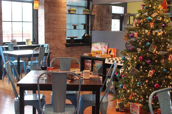 RFTimes's tweet photo. .@PiecesSTL, St. Louis' first board game cafe, opens next week in @STLSoulard -- and we have photos. https://t.co/AsuVVW1Fvu https://t.co/B5Kfh7JA55