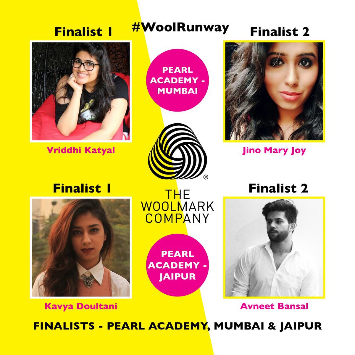 GraziaIndia's tweet photo. Finalists from Pearl Academy: Mumbai &amp; Jaipur for #WoolRunway #woolgeneration #TWCxPearlAcademy @PearlAcademyInd @Woolmark @toastevents_in https://t.co/oshWHxnp1F