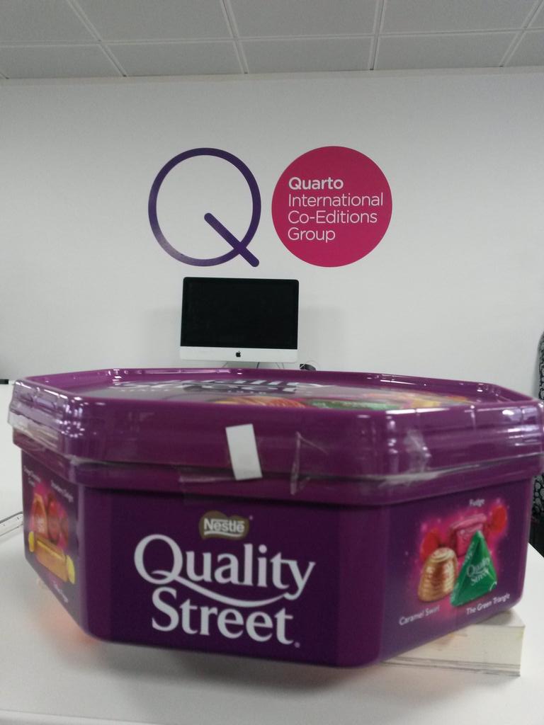 Getting into the Christmas spirit with some on-brand treats from <a href="/FearlessLeaver/">Marcus Leaver</a> <a href="/TheQuartoGroup/">The Quarto Group</a>