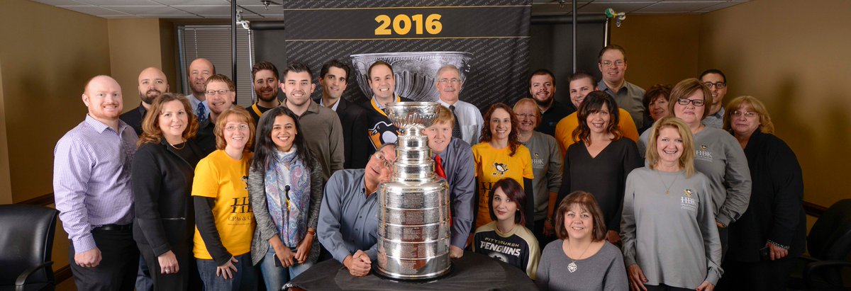 HBK Pittsburgh was happy to receive one very special visitor named STANLEY recently <a href="/penguins/">Pittsburgh Penguins</a> .. Go Guins!