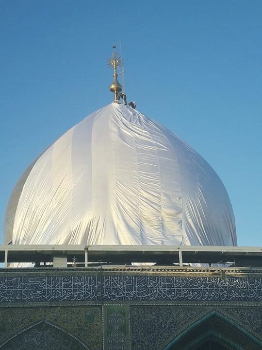 M_S_A_2020's tweet photo. غداً بمناسبة #المولد_النبوي  و #مولد_الصادق سيتم افتتاح قبة الامام علي عليه السلام الساعه ٢:٣٠ عصراً 
اسعد الله ايامكم 
🕌🕌🕌🕌🕌🕌🕌🕌🕌 https://t.co/Zf2TNm8FtM