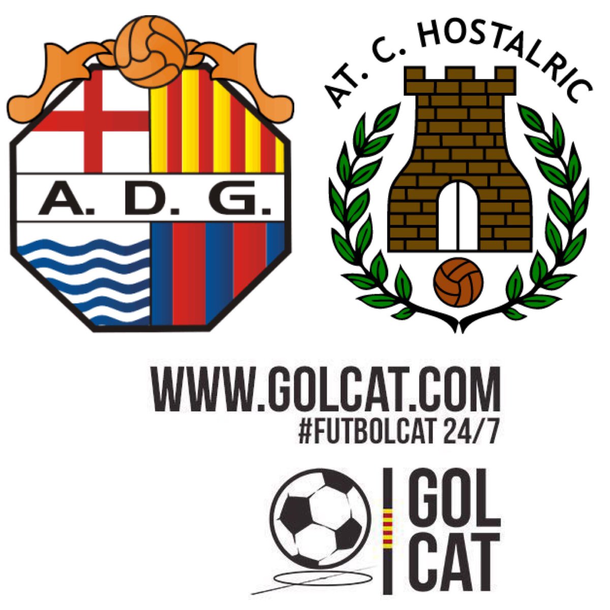 Gol_Cat's tweet photo. PROGRAMACIÓ|Demà la #4cat és protagonista a @Gol_Cat amb la retransmissió dels duels @UE_OSOR-@celleracf2013 i @AD_Guixols_B-@atc_hostalric! https://t.co/tW8TvqHbNL