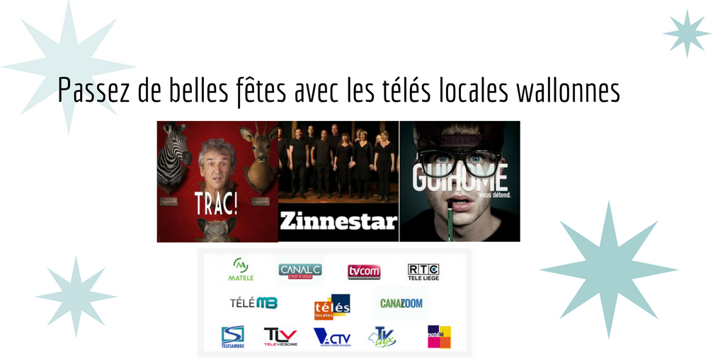 Les télés locales wallonnes en tenue de fête avec une programmation commune -> bit.ly/2hCoQo4 🎄🎅#médiaslocaux