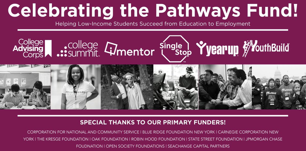 Thank you @NewProfit for always being such a collaborative partner of the years! bit.ly/2hP4yGQ #Collaboration #SIF #PathwaysFund