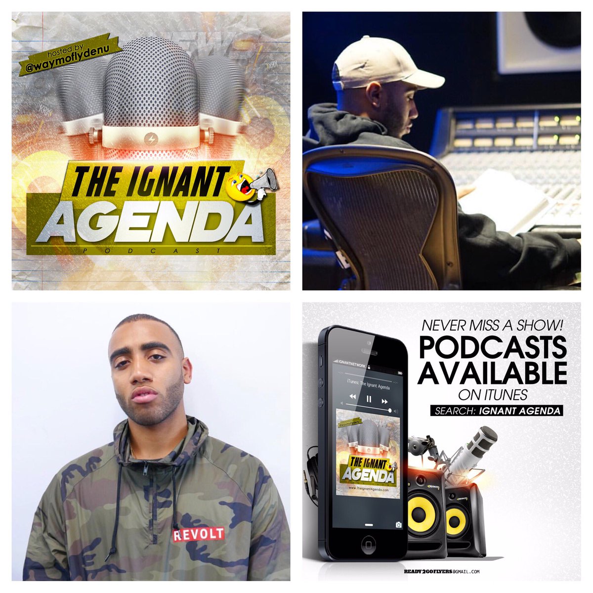 waymoflydenu's tweet photo. [New Interview] @TheIgnantAgenda x @BizzyCrook 🗣🎙 STREAM IT NOW HERE 👉🏾 https://t.co/hvIGReek7W ✌🏾  #GoodLuck https://t.co/uzmUUsJ3Qs .