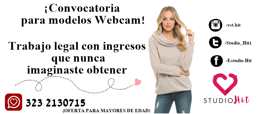 Studio_Hit1's tweet photo. #NoticiasPositivas NO IMPORTA TU FÍSICO SOLO IMPORTA QUE TENGAS GANAS DE HACER DINERO TRABAJA COMO #MODELOWEBCAM Whatsapp→323 2130715 https://t.co/zWdmz8dRzH