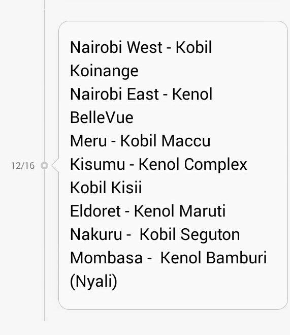 Our 1st winner is from Kisii! Drive into any of the below Kenol Kobil stations for a chance to win 4k worth of fuel. #HomeIsWhereTheHeartIs