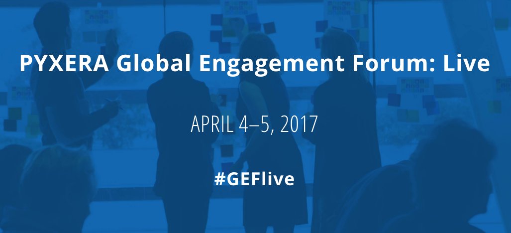 atlascorps's tweet photo. Looking forward to attending the 2017 Global Engagement Forum! @PYXERAGlobal More info: https://t.co/vGXTPQtUFY #GEFlive #SolvingtheSolvable https://t.co/WHym7ZZX0p