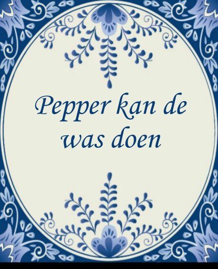 stt_toekomst's tweet image. Pepper kan de was doen | #vergezegde #zorgrobot