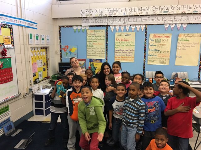 MissPaley's tweet image. Best day ever visiting the best teacher and class yesterday!!! @cdroom504 #cddolphins #bonds 😍
