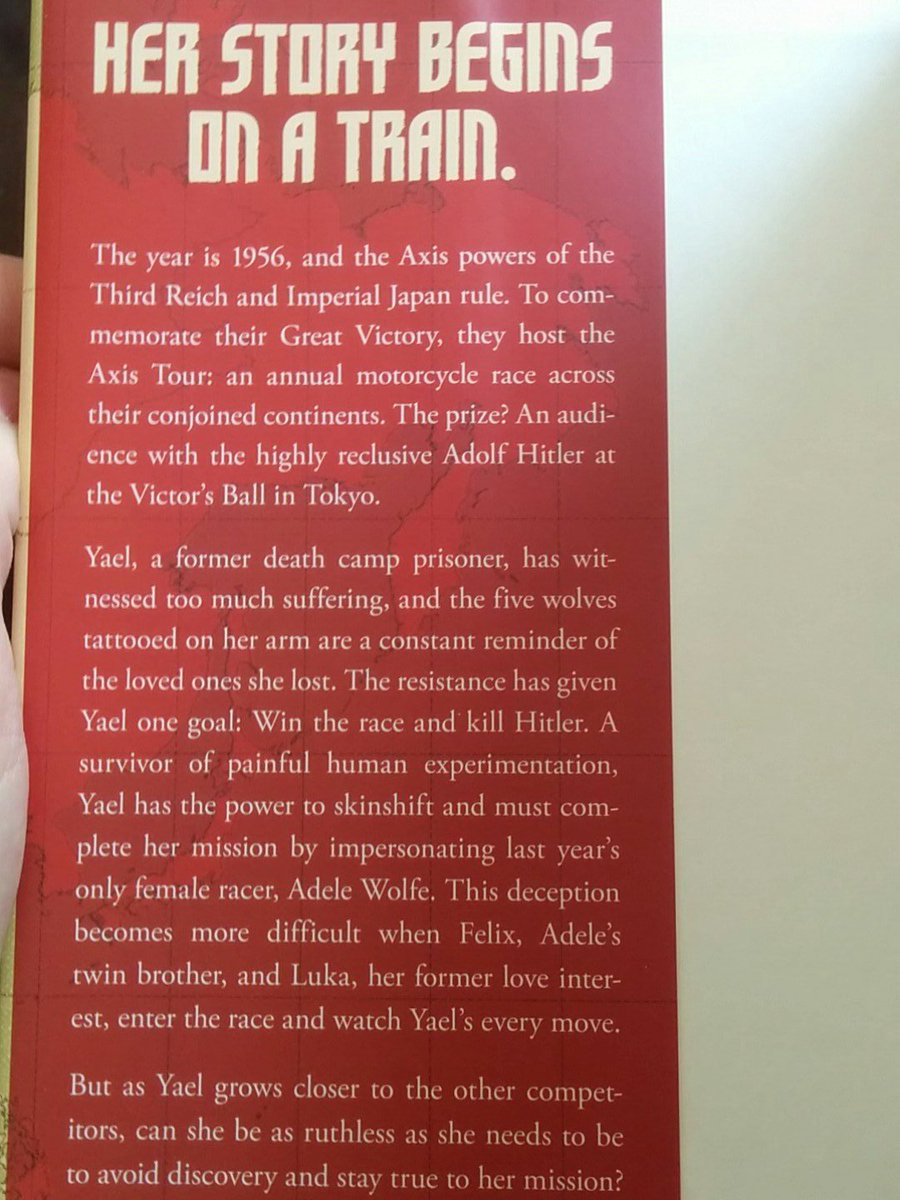 LogansLevel's tweet image. nice, I need to read #2 still. Imma read something light to get that book outta my head. Like a motorcycle race to kill Hitler