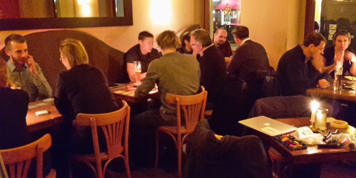 ScrumtischB's tweet photo. Report from December's meeting of the Berlin Scrum User Group, facilitated by @gregorykeegan and @simonsablowski https://t.co/6Qp3L0S88N https://t.co/ZFvAuLRtgF