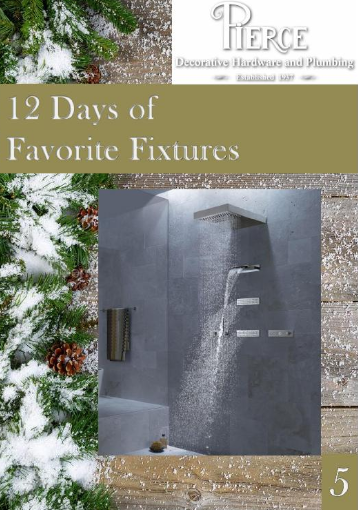 DFWPierce's tweet photo. Day 5: The cleverly coordinated system that is the Vertical Shower from @dornbracht #KathySfav #Waterfallspout #12DaysofFavoriteFIxtures https://t.co/KTNo7QFvjG