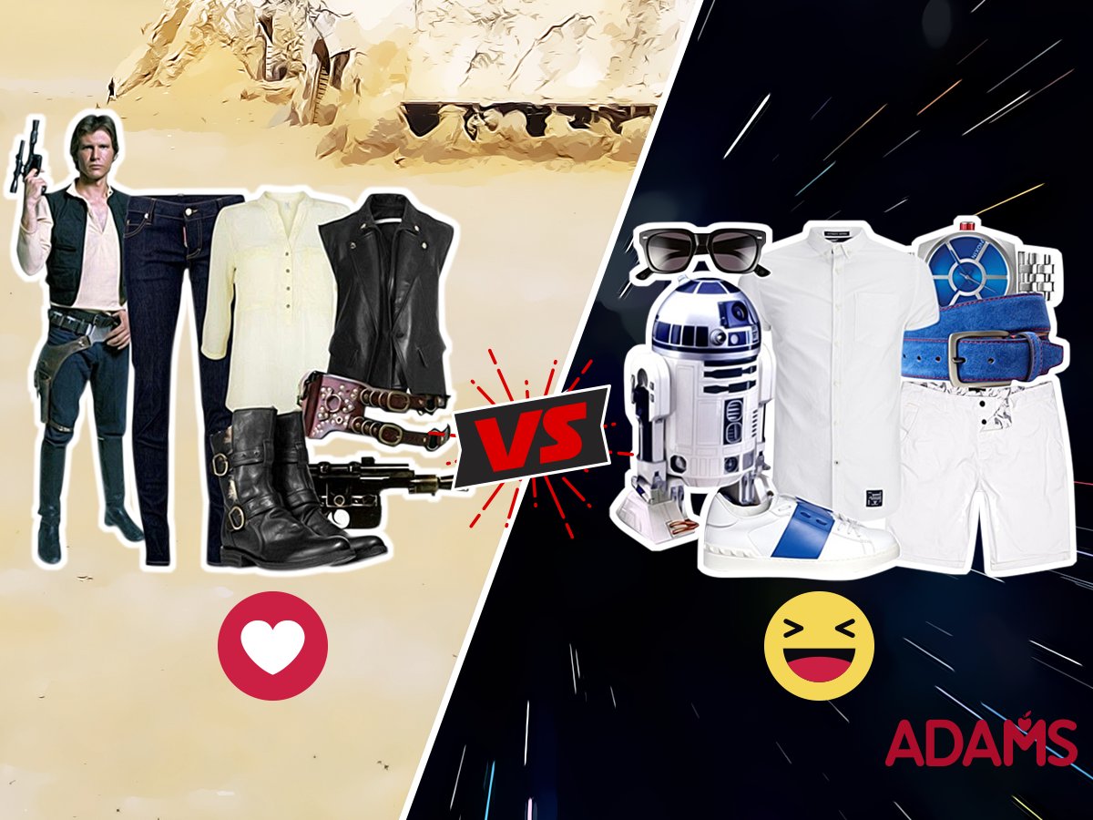 Tiendas_Adams's tweet photo. ¿Qué te parecen estos outfit de una galaxia muy, muy lejana?
 #RogueOne #starwars #starwarsrogueone #rogueoneastarwarsstory https://t.co/sV1NUchMe2