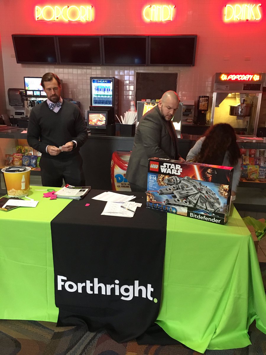 forthright_IT's tweet photo. #ForthrightNC team gearing up for the #movieevent #rogueone #ForthrightFriday #Forthright #premiere - Sneak Peak of #HighTechTheForthAwakens https://t.co/rbuIGtjgvq