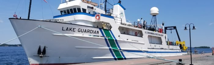 ILINSeaGrant's tweet photo. Science educators from across the #GreatLakesโincluding Ashley Cosme of INโhave set sail for 7 days aboard the Lake Guardian! But they won't be basking in the sun, sipping ice cold beverages. These educators will be doing #shipboardscience instead: https://t.co/2OdkMZof9i https://t.co/LQSHNshdbT