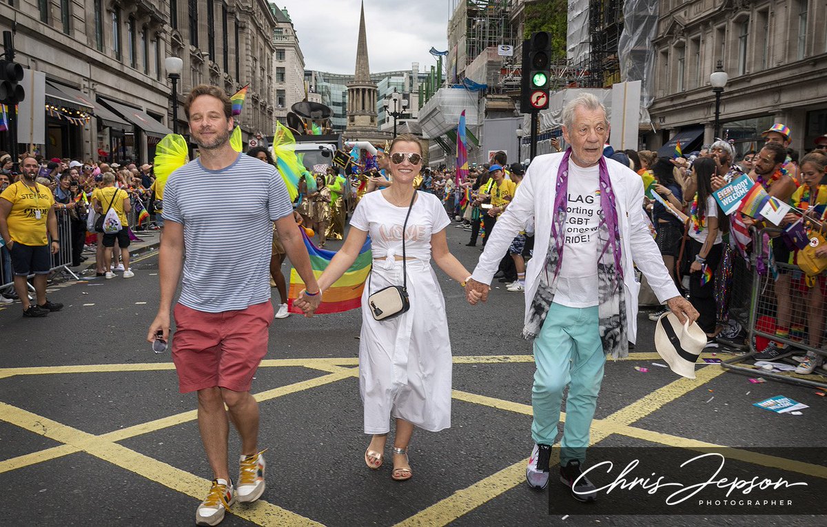 <a href="/IanMcKellen/">Ian McKellen</a> <a href="/aktcharity/">akt</a> at <a href="/PrideInLondon/">Pride in London</a> Parade #PrideInLondon 
© <a href="/ChrisJepson/">Chris Jepson • Trans🏳️‍⚧️Ally</a> 
More pics at CJne.ws/PrideParade2019