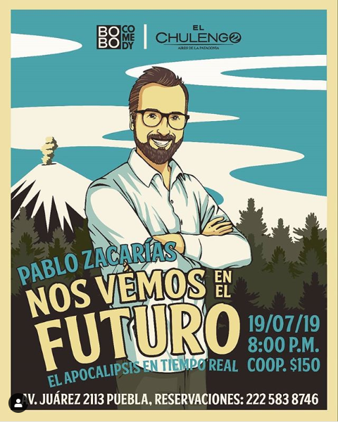 bobo_comedy's tweet photo. Asado argentino + Comedia = El mejor plan 🙌🏻🥩😂

@PabloZacarias te espera este 19 de agosto en #ElChulengoPuebla con su rutina "Nos vemos en el futuro" que esta para llorar de la risa 😂

¡No te lo pierdas! https://t.co/1UNLk5Inlw