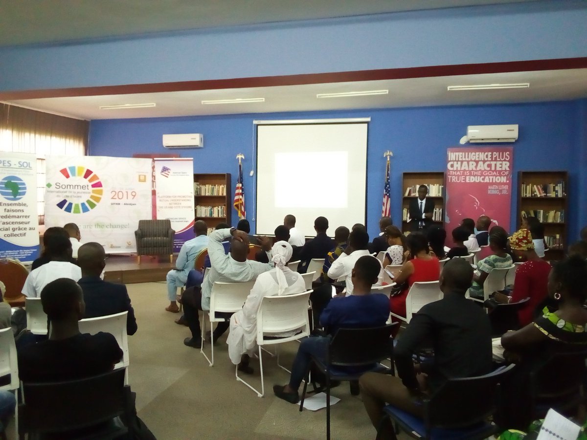 SommetDe's tweet photo. Sommet international de la jeunesse de Côte d'Ivoire 2019
Thème: La formation professionnel de la jeunesse par les programmes de leadership, levier de développement inclusif.
Ce fut un grand moment d'échanges, de collaboration. https://t.co/cuf6JSOJzk