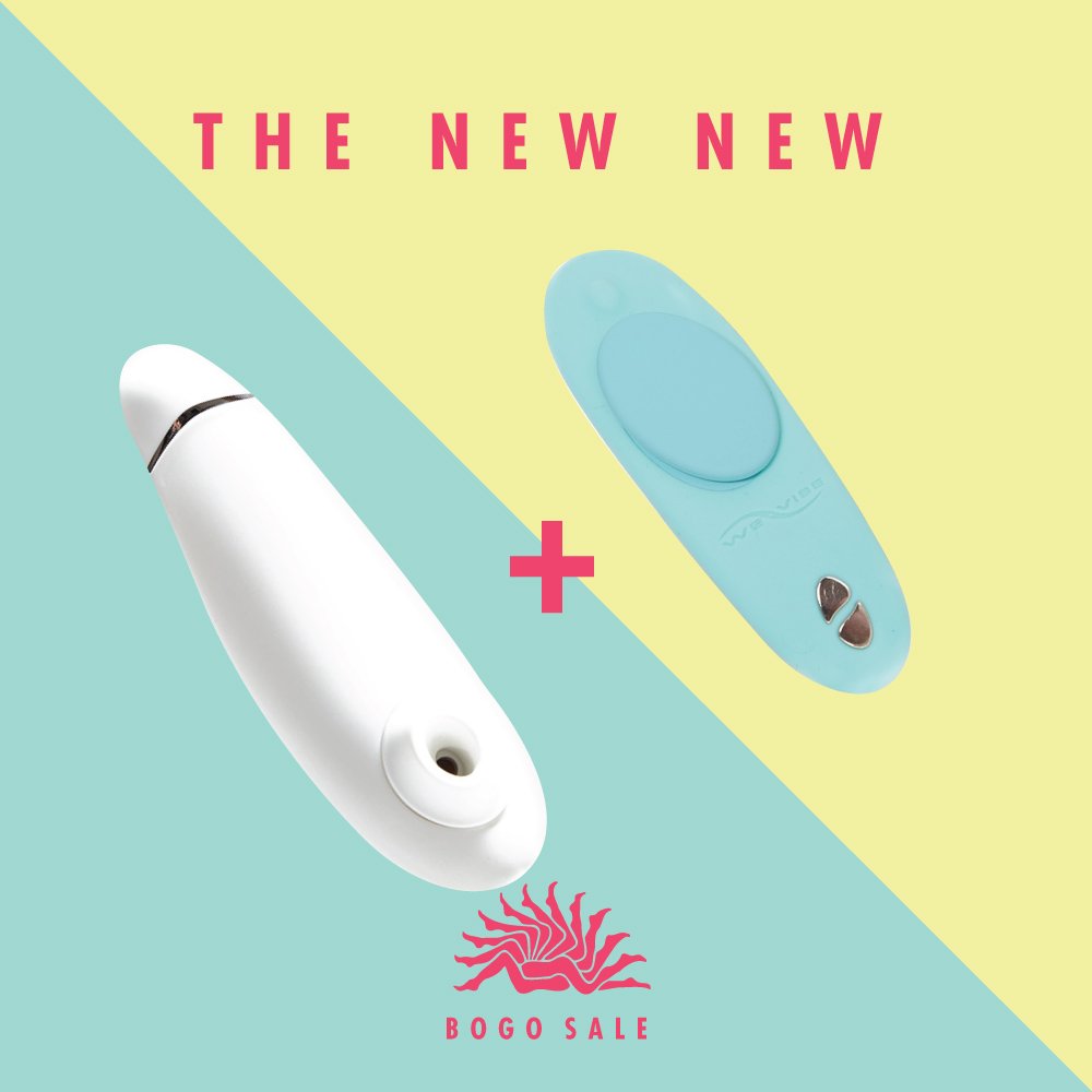 PleasureChestCH's tweet photo. It's BOGO a GOGO ovah here! Try a new luxury vibe, upgrade your toolbox, gift one to a friend, or double down on a few classic faves at our One and Only SALE of the year! Need some suggestions? Check out some perfect pairs here: https://t.co/aeULZGj7Dp #BOGO #VIBRATOR #SALE https://t.co/1AnxR0D86L