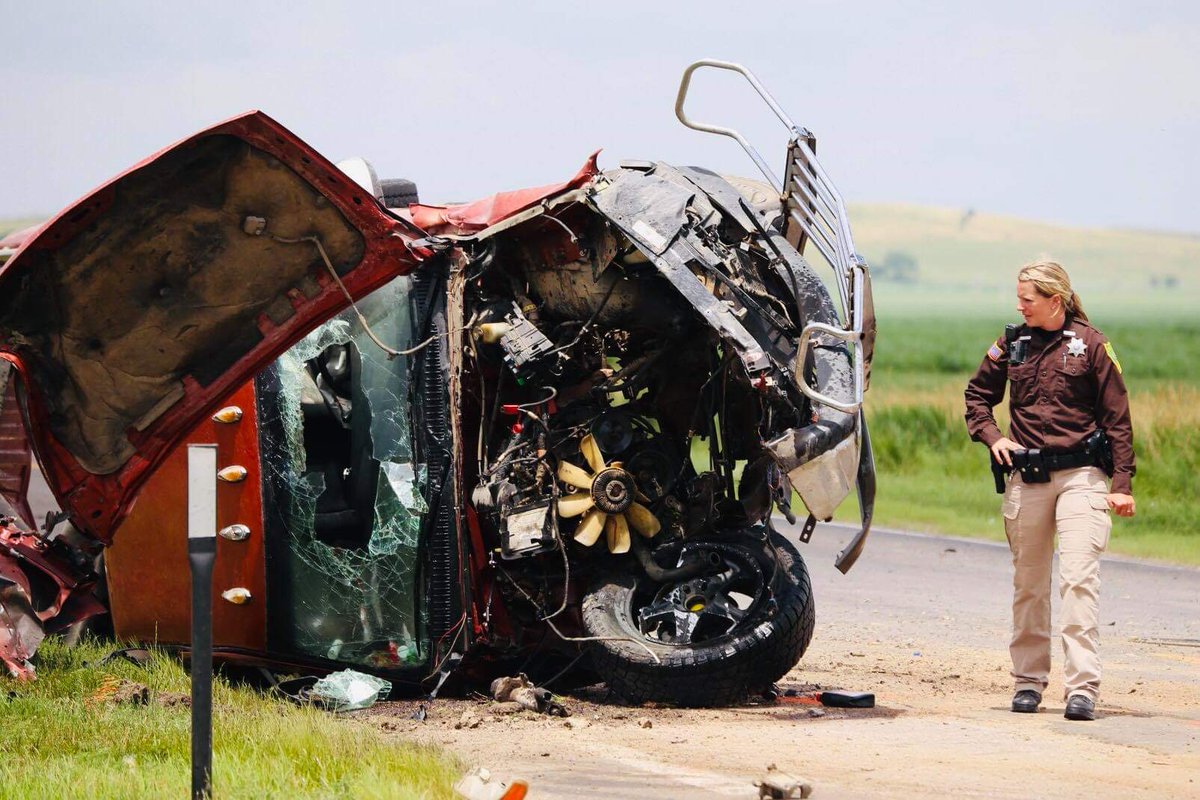 DCSO918's tweet photo. Today has been a bad day in Dawson County. 

When driving in rural areas please pay extra attention to road crossings, stop signs, and watch for slow moving farm equipment. 

Thank you to all the local Law Enforcement Agencies and First Responders!

Photos courtesy of Paul Pack https://t.co/D4E3g3KJoq