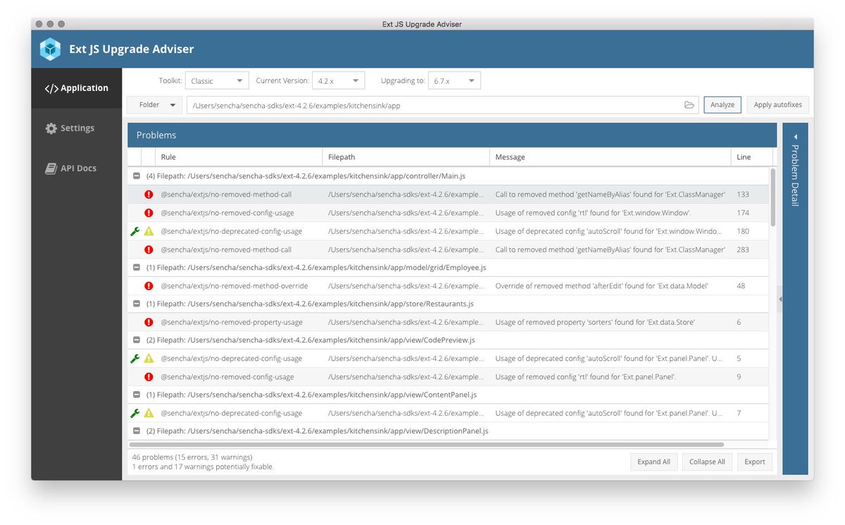 Extjs 6 Kitchen Sink Charts