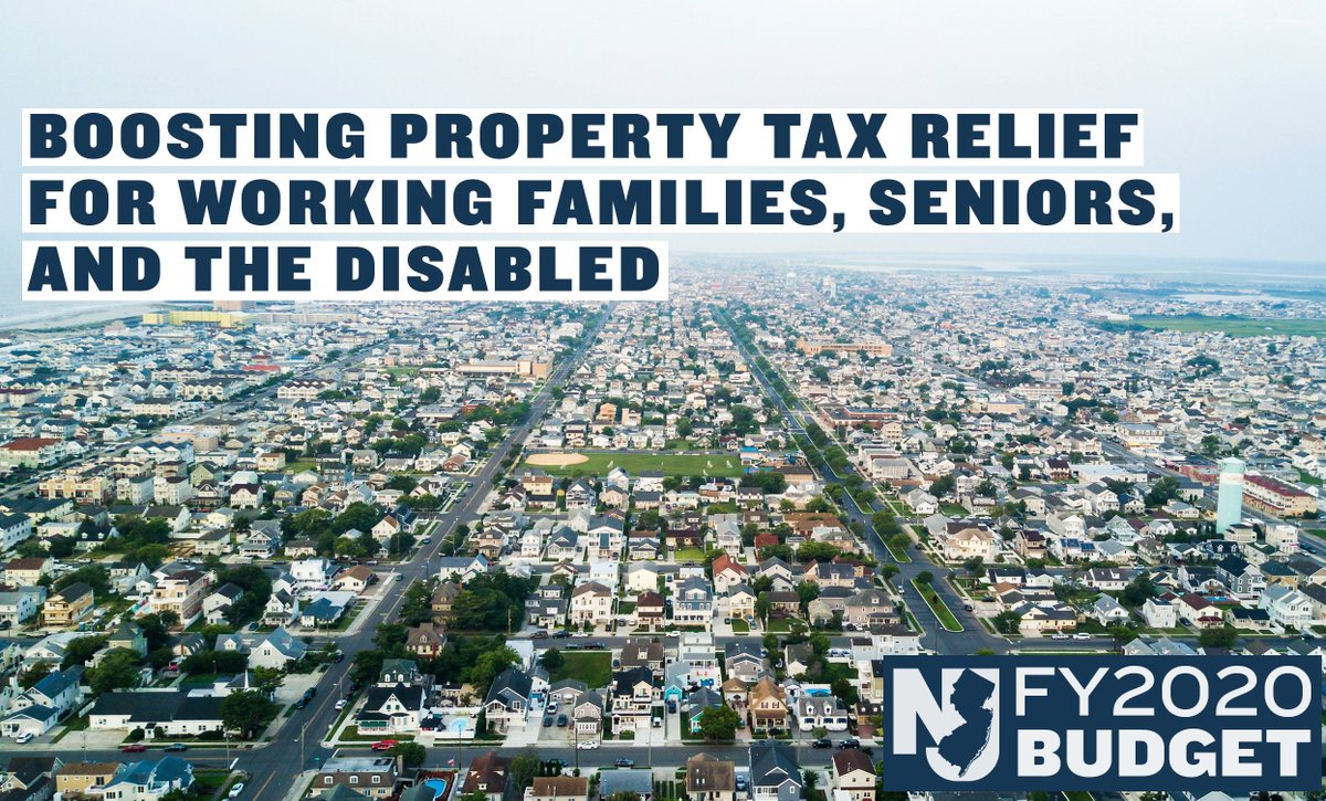 GovMurphy's tweet photo. Our Fiscal Year 2020 Budget includes nearly $283 million for the Homestead Benefit program to reduce property taxes for hundreds of thousands of homeowners and $220 million for an expanded Senior Freeze for seniors and disabled residents. #MiddleClassBlueprint https://t.co/iGMkdGTRqg