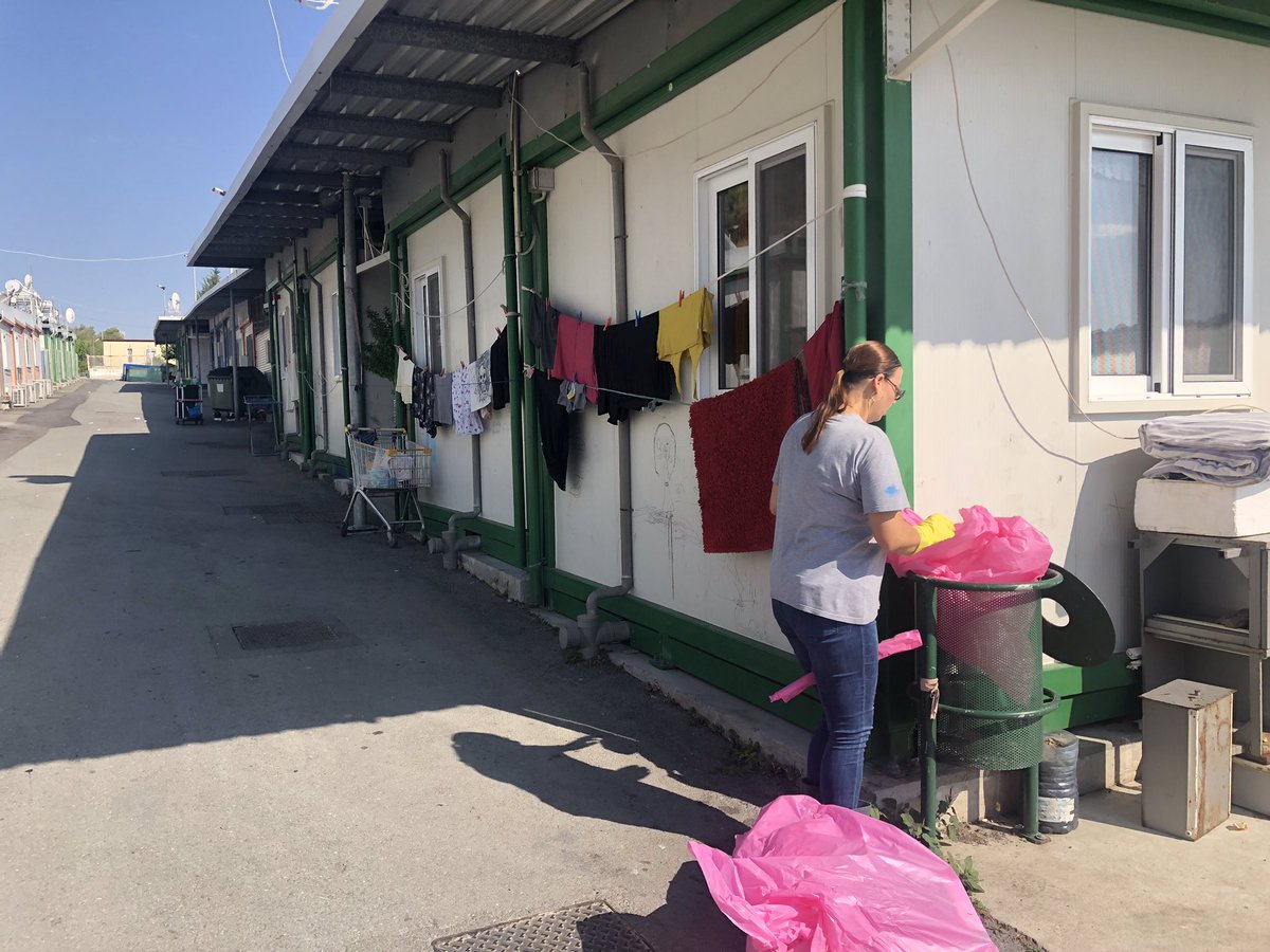 RomanChristou's tweet photo. Volunteered at Syrian Refugee Camp in Cyprus today! https://t.co/EGLjQlfX7d