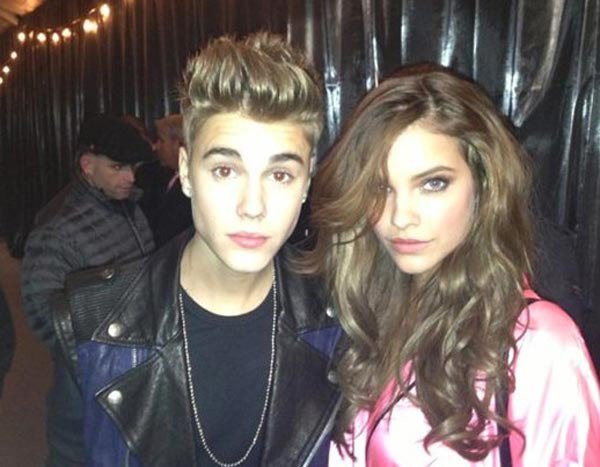 October 29, 2012 - Justin posts on Instagram a cryptic post with the caption "Lingse" which is unscrambled to say SINGLE. So he was SINGLE when he met with Barbara Palvin which took place November 7, 2012 and SINGLE when he was with ALL the models