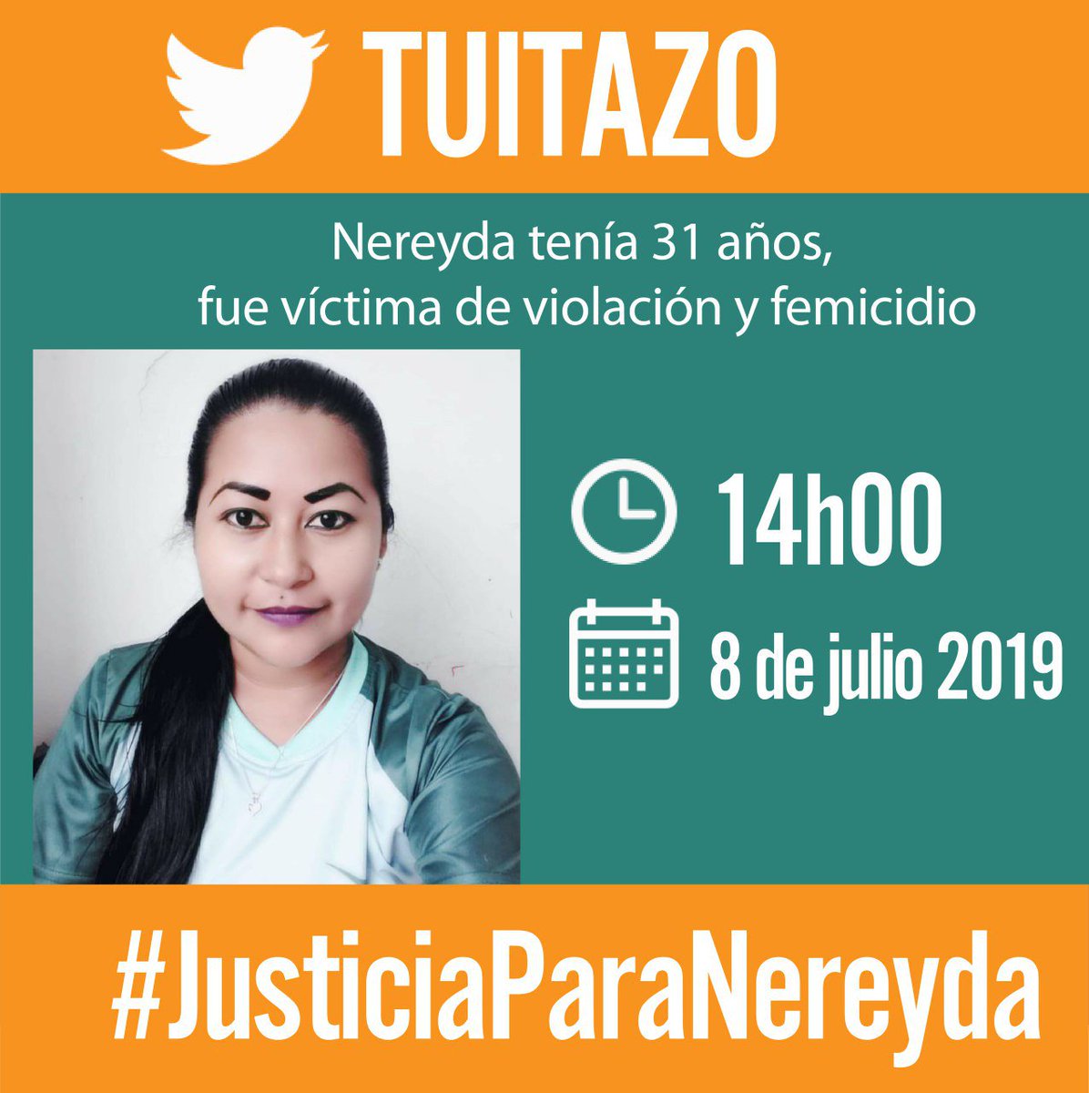 PatouSolidarite's tweet photo. #JusticiaparaNereyda! Hablamos de un femicidio y exigimos justicia por eso ✊ https://t.co/nVjsnkJm69