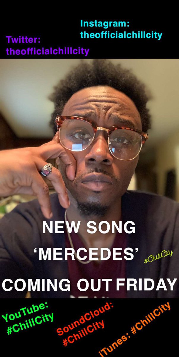 ChillCity4's tweet photo. Peace ๐๐ฅ. NEW SONG ๐จโMERCEDESโ๐จ WILL BE RELEASED FRIDAY JULY 12. MAKE SURE TO FOLLOW ME ON ALL PLATFORMS SO YOU CAN BE THE FORST TO CATCH THE WAVE. PEACE. #ChillCity #Mercedes #HipHop #Huntsville #DopeArtist #UpcomingArtist #Rap #Poetry #Bars #TopHiphop #BestHiphop #DopeArt https://t.co/f4rQYBJ0XG