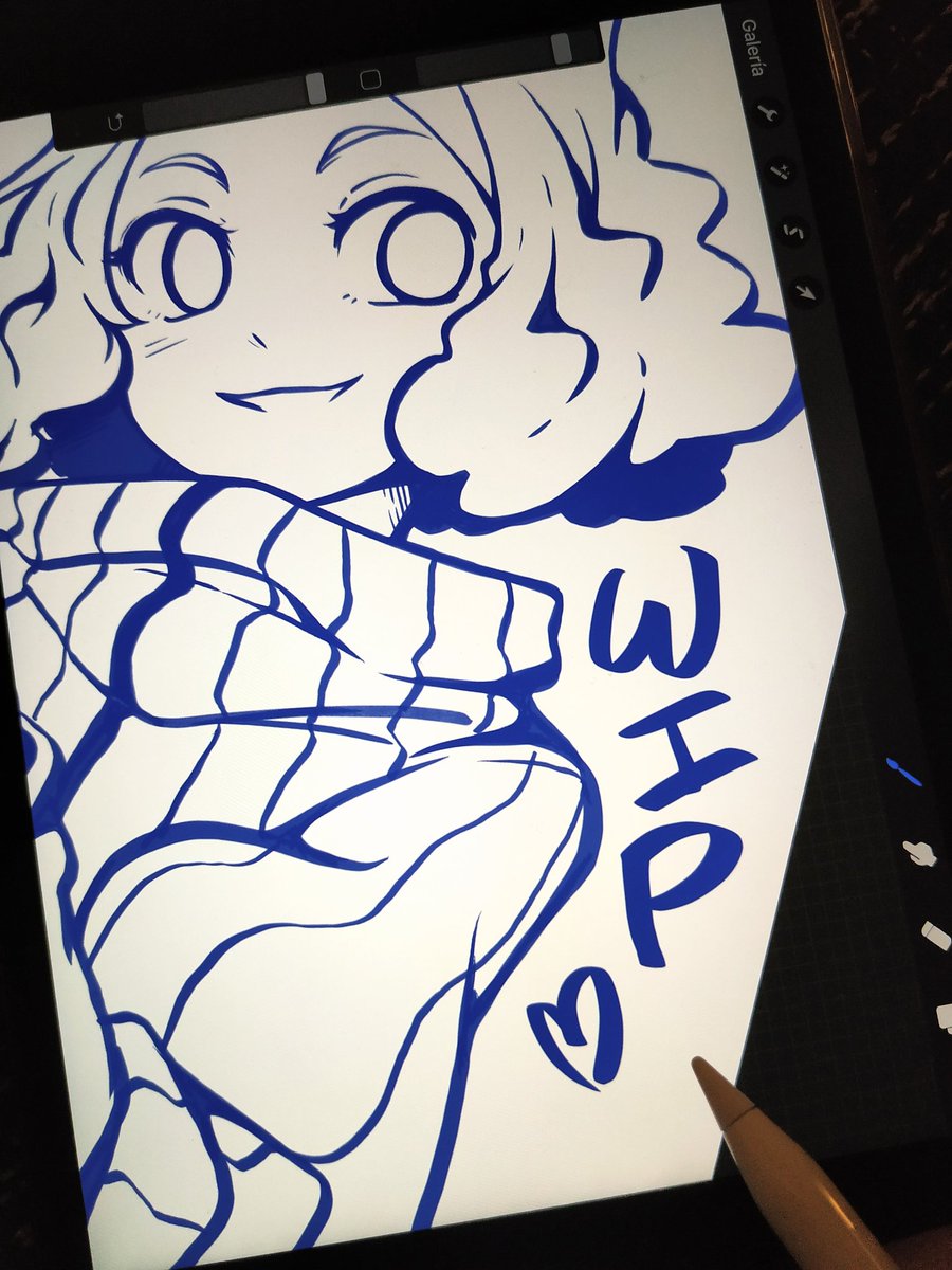 Wip wip~~ Wanted to finish this today but I had a busy day ?? 