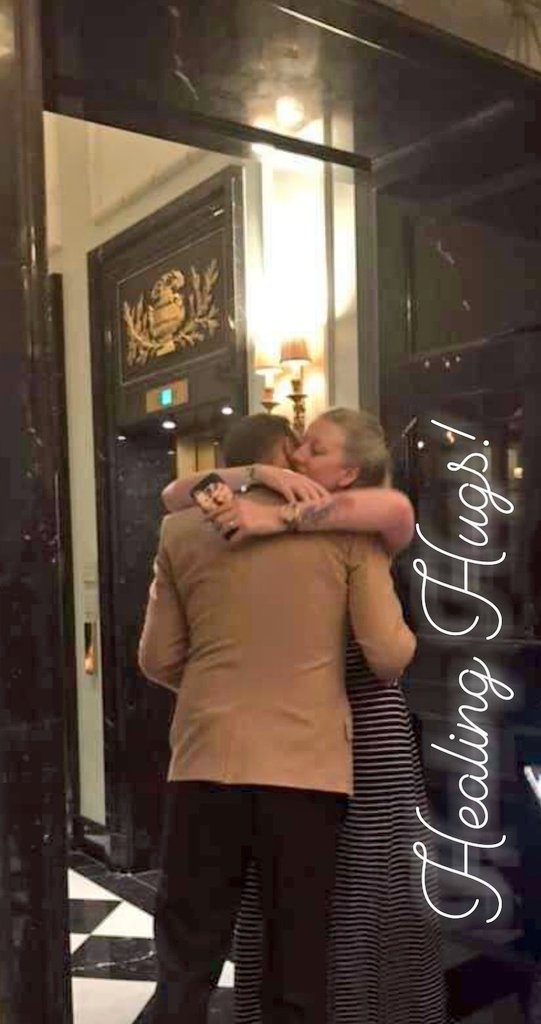 symroboticfi's tweet photo. @MattGoss 🌙⭐ Such a Gorguss Moment Captured... I Just Didn't What to Hug Too Hard!! Sending Good Night Wishes And Kisses for a Steady + Strong Recovery! Love Your Girl Ashley For Keeping You The Right Side of Good! ⭐💛 #ToughTaskMaster #GentleSoul https://t.co/3cIP7eBICI